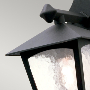 York 1 Light Wall Down Lantern Elstead small 2