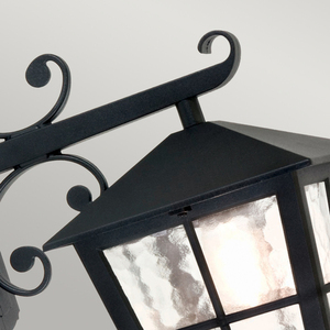 Canterbury 1 Light Grande Wall Down Lantern Elstead small 2