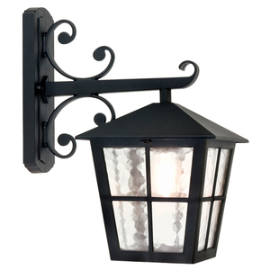 Canterbury 1 Light Grande Wall Down Lantern Elstead small 0