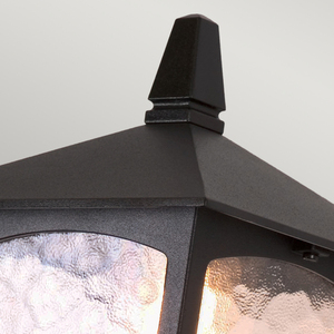 York 1 Light Wall Up Lantern Elstead small 1