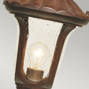 Chicago 1 Light Small Pedestal Lantern Elstead small 2