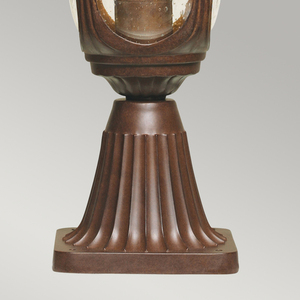Chicago 1 Light Small Pedestal Lantern Elstead small 3