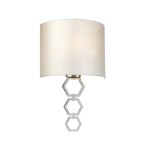 Clark Medium 1 Light Wall Light - Polished Chrome Elstead small 0