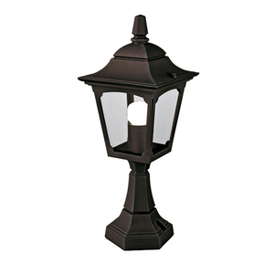 Chapel 1 Light Mini Pedestal Lantern Elstead small 0
