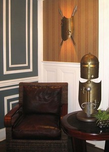 Crusader 2 Light Wall Light Elstead small 1