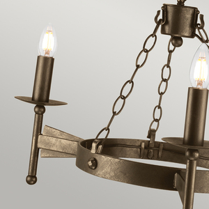 Cromwell 3 Light Chandelier  Elstead small 1