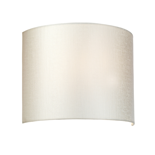 Check Cooper Medium Curved Wall Light with Polished Chrome Back Plate Elstead