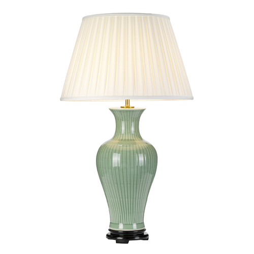 Check Dalian 1 Light Table Lamp With Tall Empire Shade Elstead