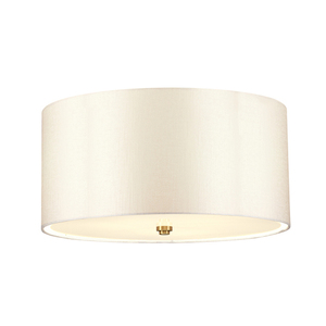 Fletcher plafond with aged brass finial Elstead small 0