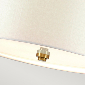 Pearce 18" Pendant with Aged Brass Ceiling Pan Elstead small 3