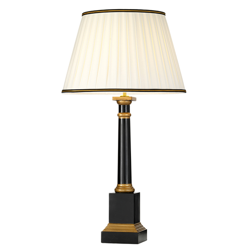 Check Peronne 1 Light Table Lamp With Tall Empire Shade Elstead