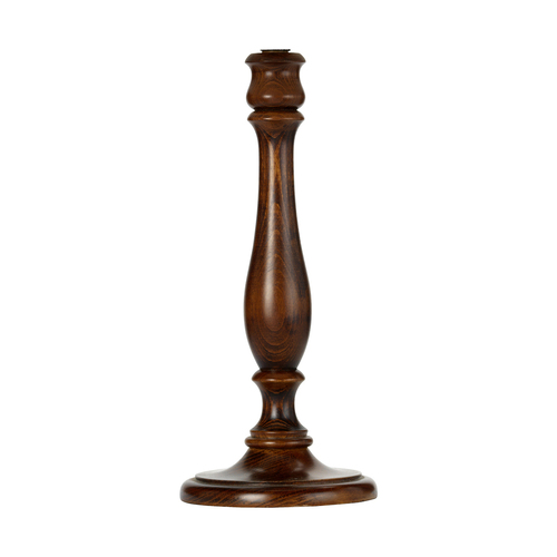 Check Painswick Walnut 1 Light Medium Table Lamp - Base Only Elstead