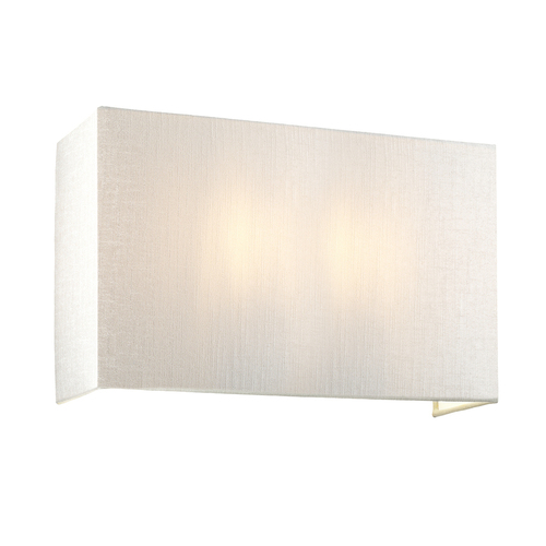 Check Riley Large Square Wall Light with Polished Chrome Back Plate Elstead