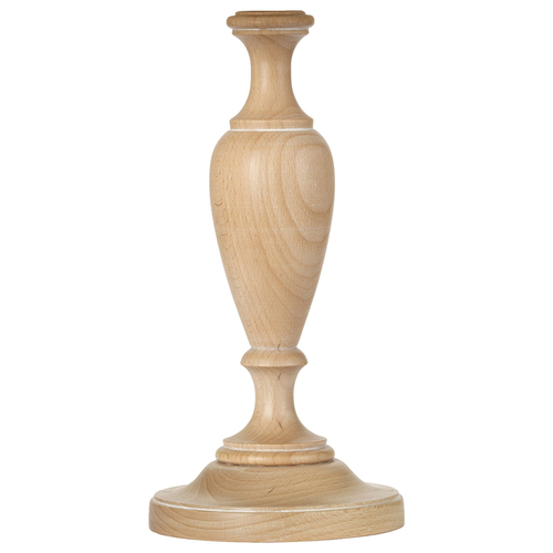 Check Woodstock Limed 1 Light Large Table Lamp - Base Only Elstead