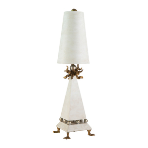 Leda 1 Light Table Lamp  Elstead small 1