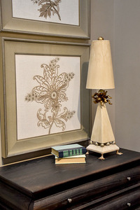 Leda 1 Light Table Lamp  Elstead small 2