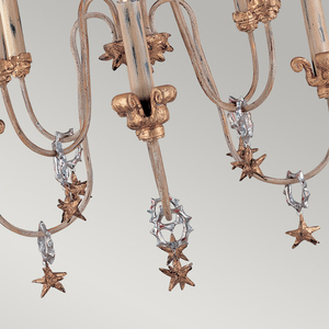 Mignon 8 Light Chandelier Elstead small 3