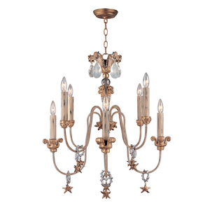 Mignon 8 Light Chandelier Elstead small 0
