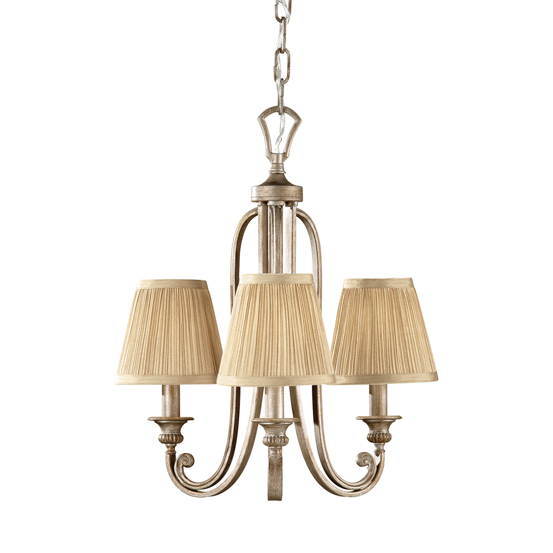 Abbey 3 Light Chandelier Elstead