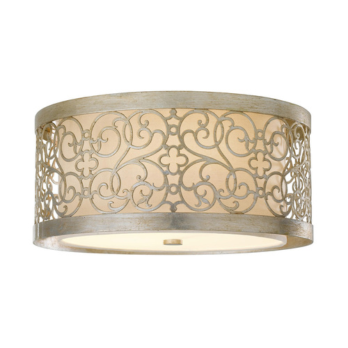 Check Arabesque 2 Light Flush Light Elstead