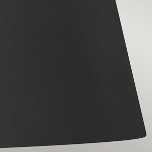 Asher 3 Light Flush Light - Midnight Black Elstead small 2