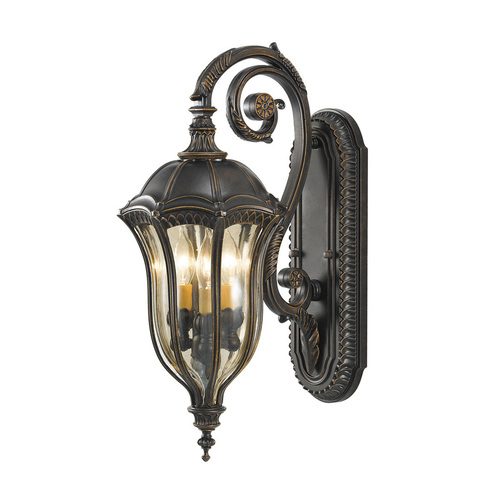 Check Baton Rouge 3 Light Medium Wall Lantern Elstead