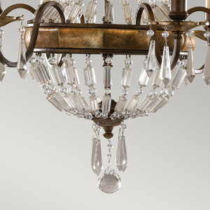 Bellini 6 Light Chandelier Elstead small 4