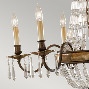 Bellini 6 Light Chandelier Elstead small 5