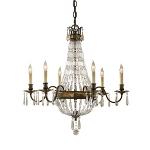 Bellini 6 Light Chandelier Elstead small 0