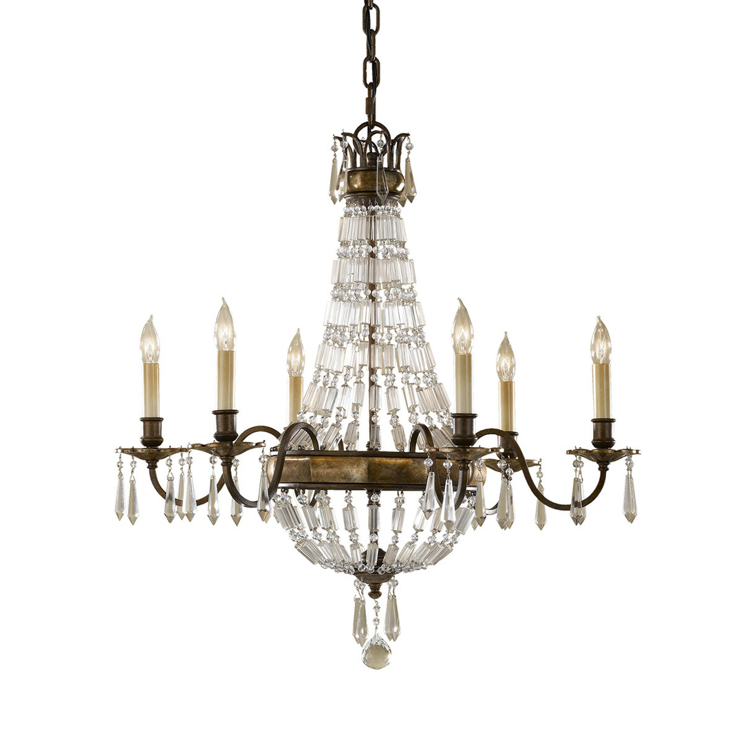 Bellini 6 Light Chandelier Elstead