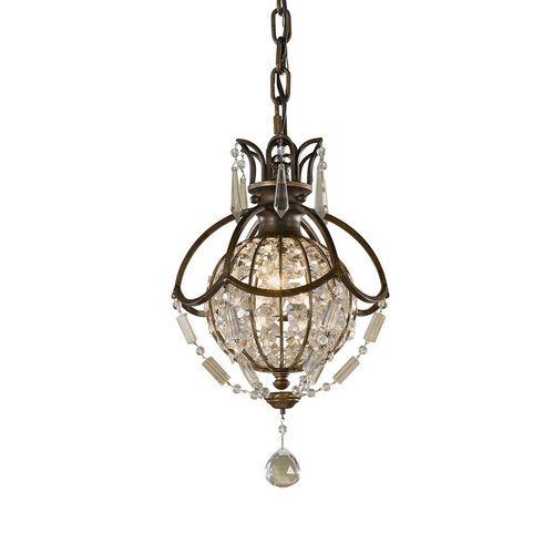 Check Bellini 1 Light Pendant Light Elstead