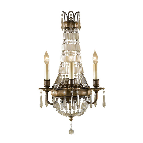 Check Bellini 3 Light Wall Light Elstead