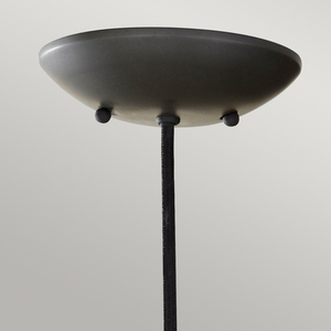 Beso 1 Light Mini Pendant Lamp - Dark Brown Elstead small 1