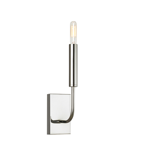 Brianna 1 Light Wall Light - Polished Nickel Elstead small 1