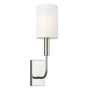 Brianna 1 Light Wall Light - Polished Nickel Elstead small 0