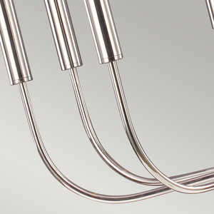 Brianna 9 Light Chandelier - Polished Nickel Elstead small 2
