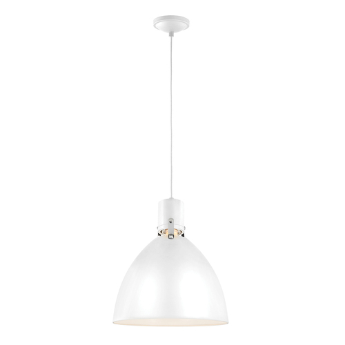 Check Brynne 1 Light Medium LED Pendant - Polished Nickel Elstead