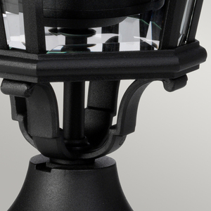 Cotswold Lane 2 Light Medium Pedestal - Black Elstead small 4