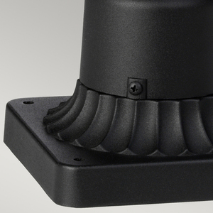Cotswold Lane 2 Light Medium Pedestal - Black Elstead small 5