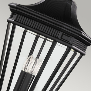 Cotswold Lane 3 Light Large Chain Lantern - Black Elstead small 3
