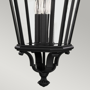 Cotswold Lane 3 Light Large Chain Lantern - Black Elstead small 4