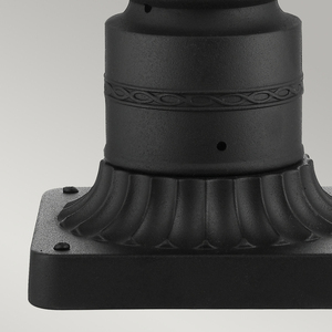 English Bridle 3 Light Medium Pedestal - Black Elstead small 4