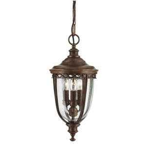 Medium Chain Lantern - English Bridle 3 - British Brown Elstead small 0