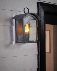 Huguenot Lake 1 Light Wall Light Elstead small 1