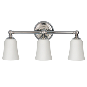 Huguenot Lake 3 Light Above Mirror Light Elstead small 0