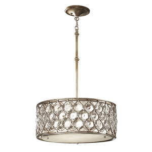 Lucia 3 Light Pendant Chandelier Elstead small 0