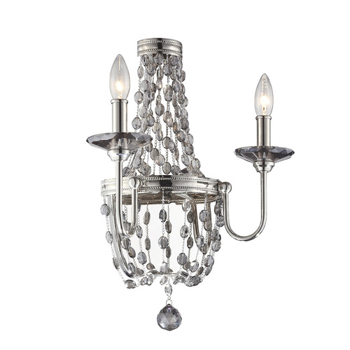 Check Feiss Malia 2Lt Wall Light  Elstead