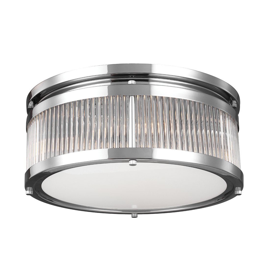 Paulson 3 Light Flush Mount Elstead