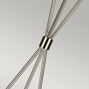 Penny 1 Light Floor Lamp - Polished Nickel Elstead small 2