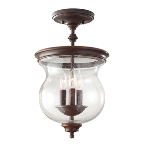 Pickering Lane 3 Light Semi-Flush  Elstead small 0